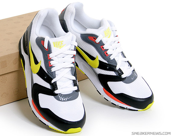 Nike Twilight - White - Black - Electrolime - Detail Photos