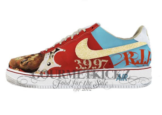 GourmetKickz Custom Notorious Tribute AF1 Series