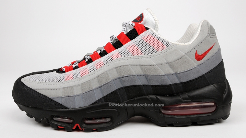 Nike Air Max 95 – Grey – Sport Red – September 2009