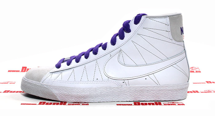 Nike Blazer Mid ND - Ice Breaker - White - Purple