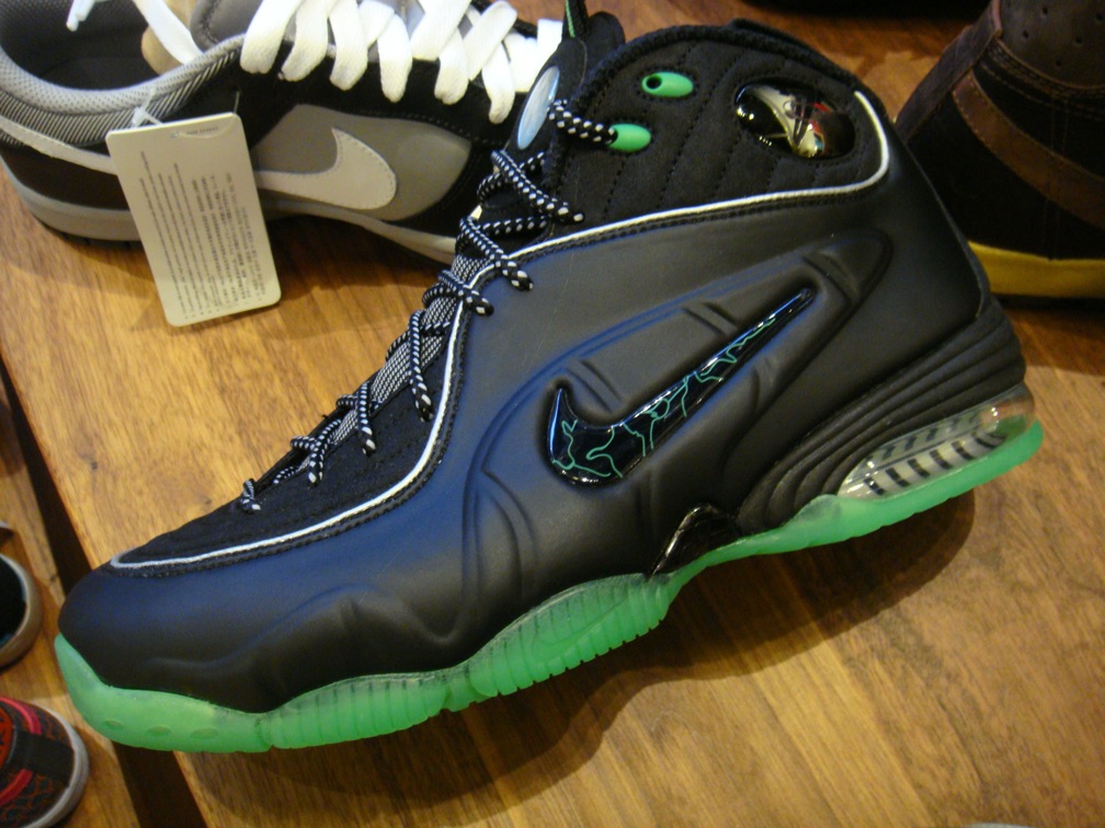 Nike Air Penny 1/2 Cent – Green Spark + Silver – New Images