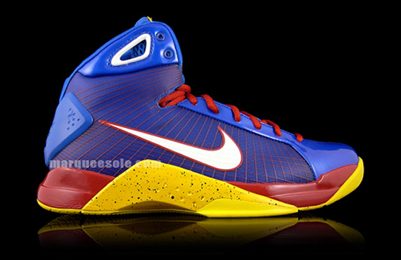 Nike Hyperdunk – Blue – Sport Red – Maize