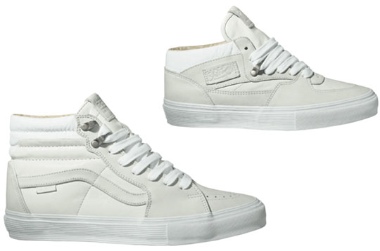 Vans Vault White Lvevl Pack - May 2009