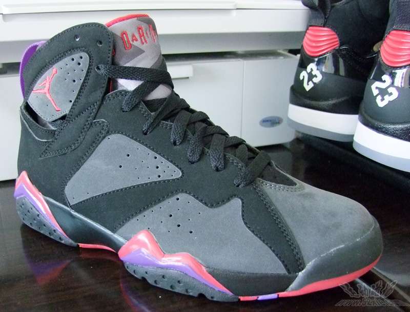 Air Jordan VII Black/Charcoal-Team Red – Bulls vs Magic 60+ Pack