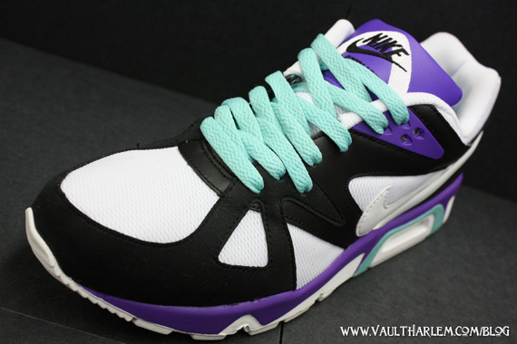 Nike Air Structure Triax '91 - Black - White - Mint - Purple