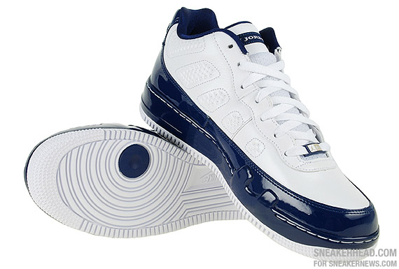Air Jordan Force IX (AJF 9) Low - White - Midnight Navy