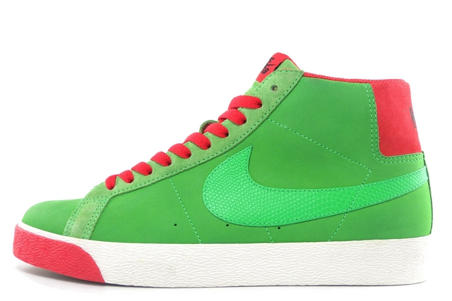 Nike SB Blazer Premium – Green Spark – Pimento