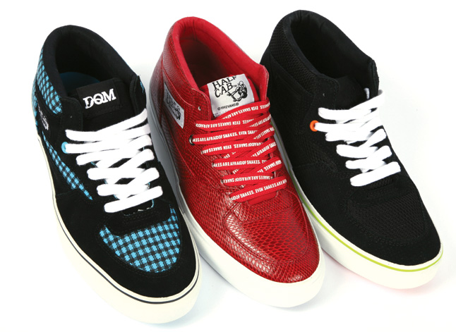 DQM + Huf + Kicks/HI x Vans Half-Cab 3 Feet High Pack – Detailed Photos