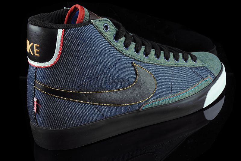 Nike Blazer High Premium – Selvage Denim Pack – Detailed Photos