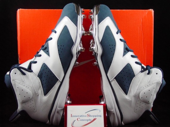 Air Jordan VI (6) ‘Mid’ TD Cleats – Terrell Owens PE