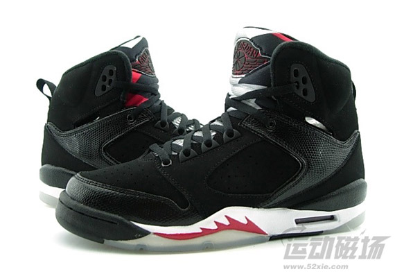 Air Jordan 60+ GS – Black – Varsity Red – White