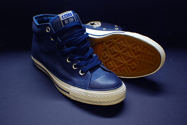 Converse Chuck Taylor Skate (CTS) Mid – Navy Blue Waxed Canvas