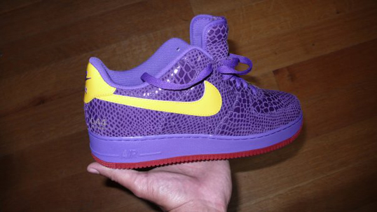 Nike x Eddie Cruz - Air Force 1 Low - Los Angeles Lakers