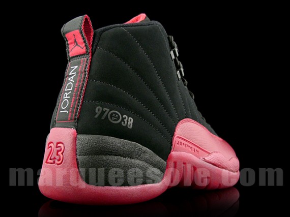 Air Jordan XII Retro - Black - Varsity Red - Flu Game