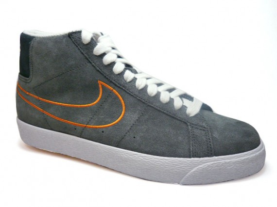 Nike SB Blazer High – Ceramic – Charcoal – Orange