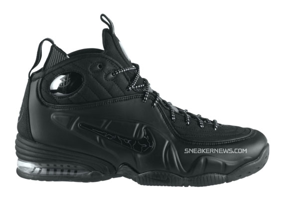 Nike Air Penny 1/2 Cent - Black - Metallic Silver - Available for Pre-Order