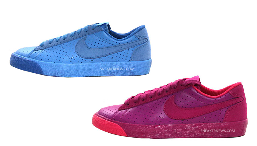 Nike WMNS Blazer Low Classic - New Magenta + University Blue