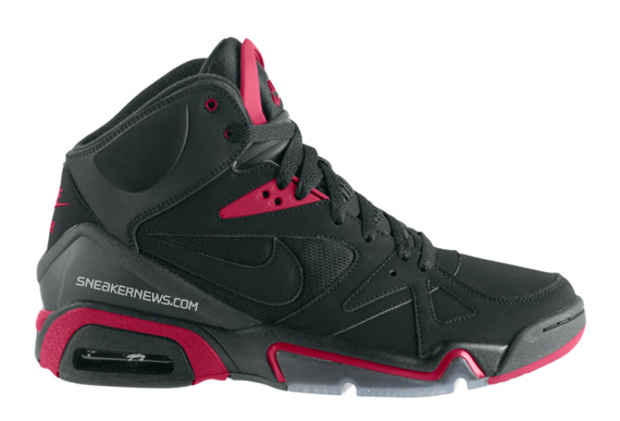 Nike Air Hoop Structure - Black - Varsity Red - September 2009