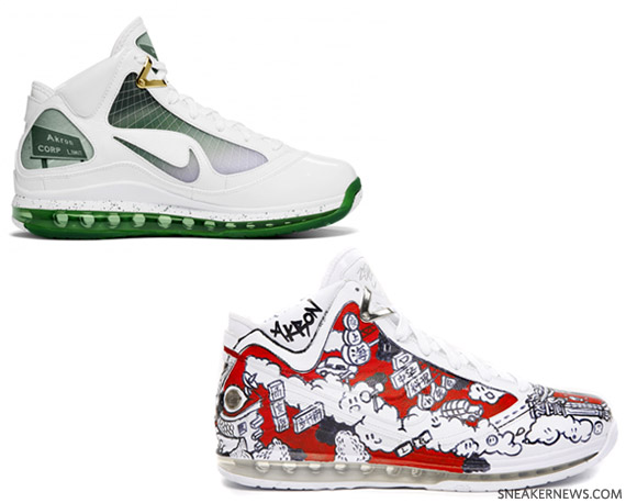 Nike Air Max LeBron VII - More Than A Game - City Pack + Artist Series - Shanghai