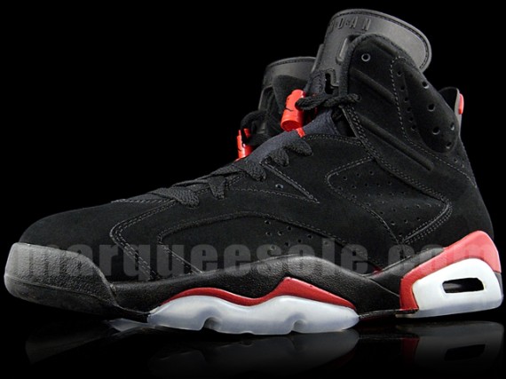 Air Jordan VI – Black Varsity Red – 2010 Retro