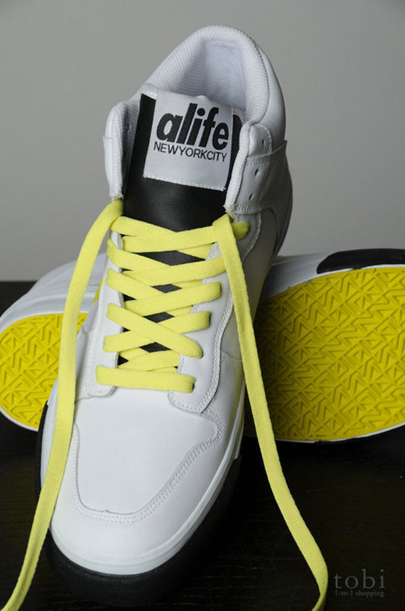 ALIFE Everybody High Hi-Lite - White + Grey
