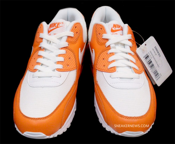 Nike Air Max 90 - Orange Blaze - White - Spring 2010 Sample