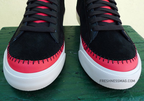 Nike Blazer Mid ND – Black – Hot Red – Light Bone – Holiday ’09