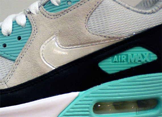 Nike WMNS Air Max 90 – Neutral Grey – Clear Mint – January 2010