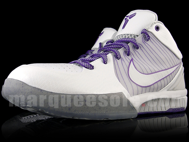 Nike Zoom Kobe IV - White - Purple