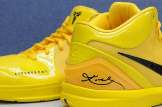 Nike Zoom Kobe IV (4) - LIVESTRONG - Sue Bird PE - Detailed Images