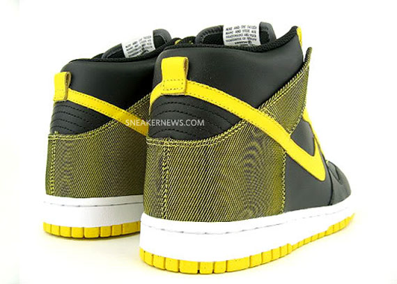 Nike Dunk High North - Varsity Maize - Black