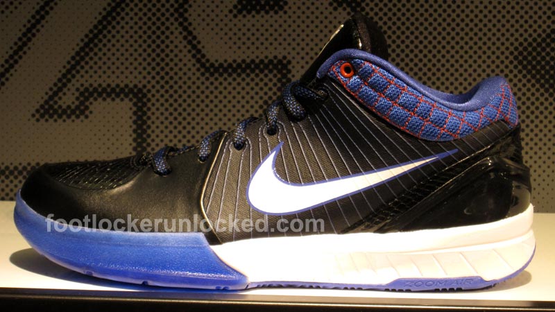 Nike Zoom Kobe IV - Black - Blue - Red @ House of Hoops
