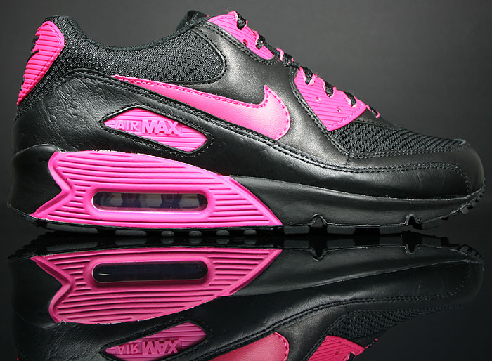 Nike WMNS Air Max 90 - Black - Vivid Pink