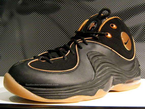 Nike Air Penny II - Black - Metallic Copper @ HOH