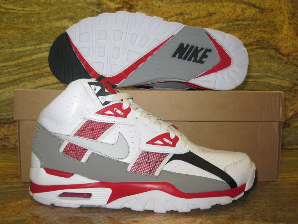 Nike Air Trainer SC - White - Grey - Beet - Sample Available on eBay