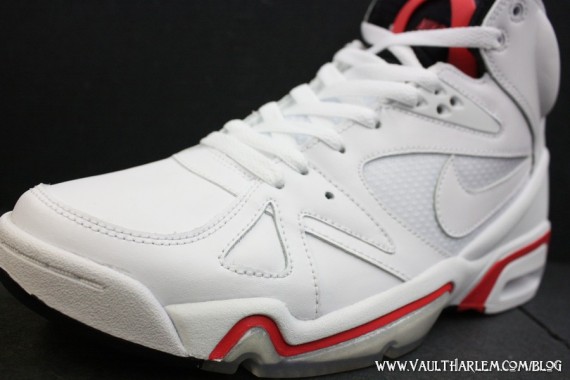 Nike Air Hoop Structure – White – Hot Red – Black – Available