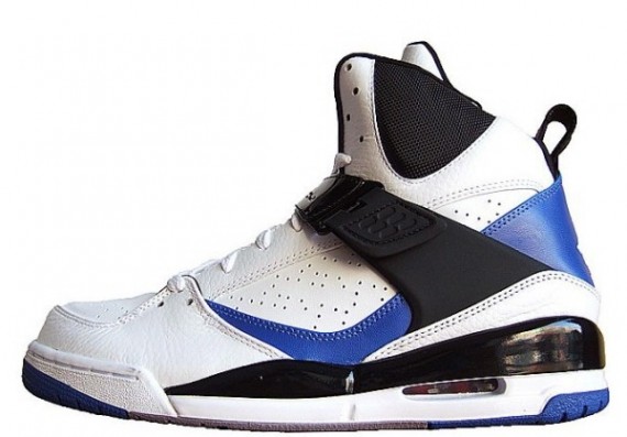 Air Jordan Flight 45 High - White - Black - Blue - Red