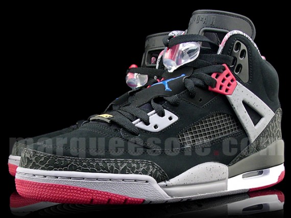Air Jordan Spiz’ike – Black – Cement Grey – Detailed Images