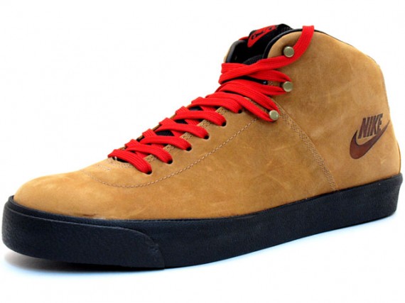 Nike Air Magma AC QK - Light Brown - Black - Red