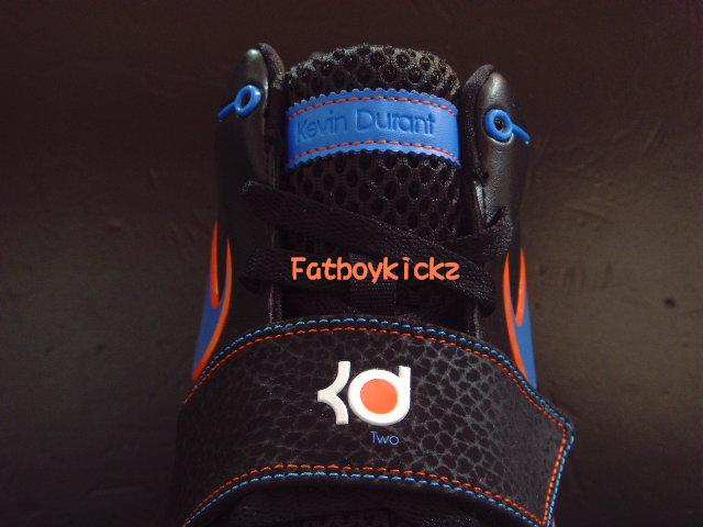 Nike KD2 - Kevin Durant - Black - Blue - Orange