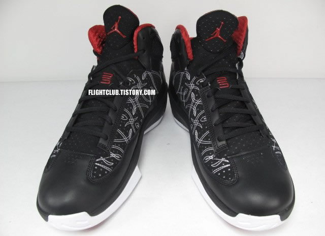 Air Jordan Icons – Black – Red – Detailed Images