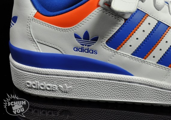 adidas Forum Lo RS – White – Royal – Orange – NYC