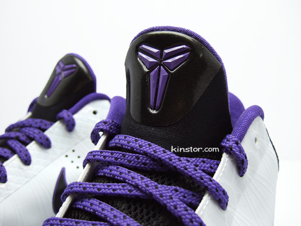 Nike Zoom Kobe V – White – Black – Purple – Detailed Images