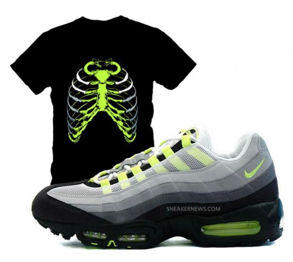 Nike Air Max 95 Cool Grey - Neon Yellow - 2010 Retro