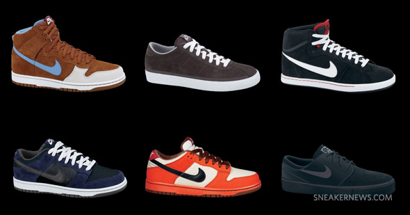Nike SB Footwear – December 2009 Releases