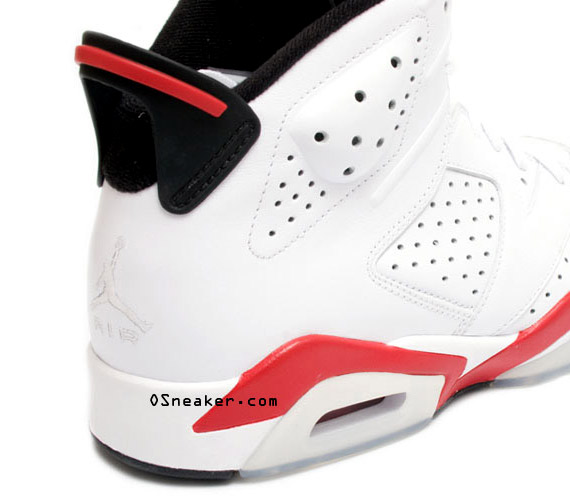 Air Jordan VI (6) Retro - White - Varsity Red - Spring 2010
