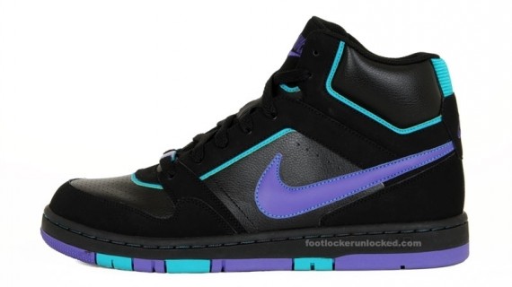 Nike Prestige High - Black - Purple - Turbo Green