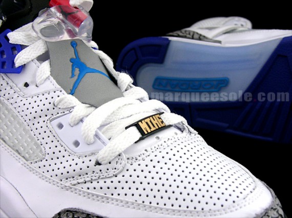Air Jordan Spiz’ike – White – Varsity Purple – Aquatone – New Images