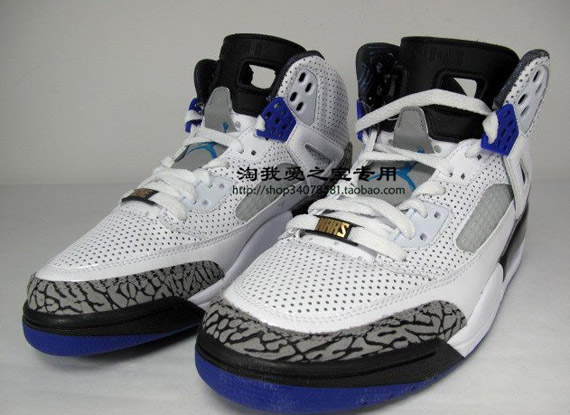Air Jordan Spiz'ike - "Grape" - White - Aqua Tone - Varsity Purple - New Images