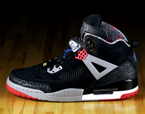 Air Jordan Spiz'ike - Black - Cement - Varsity Red - Release Reminder